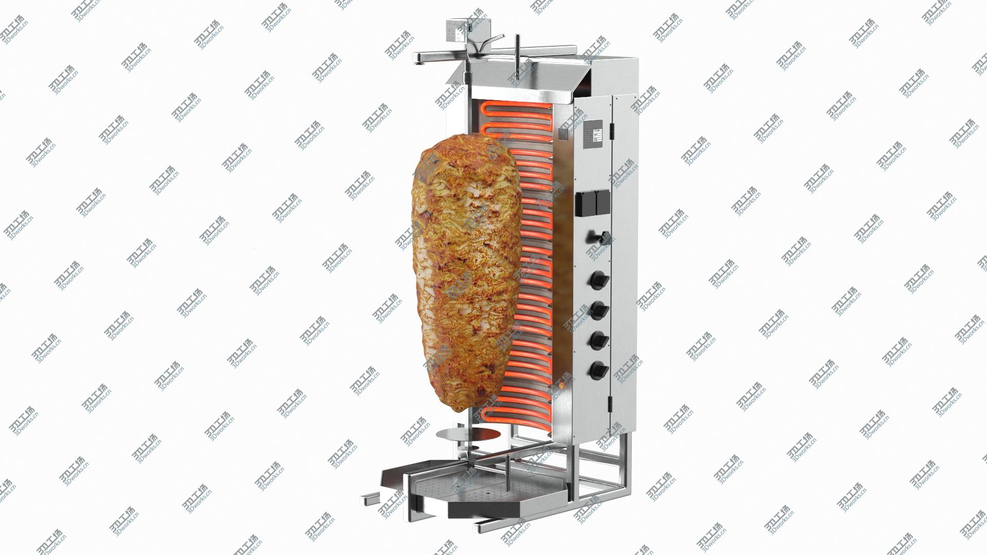 images/goods_img/2021040165/Vertical Rotisserie Grill with Doner Kebab model/3.jpg